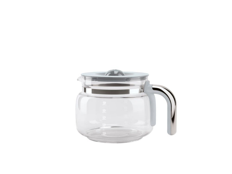 SMEG Glass Carafe with Plastic Handle and Lid, 10-Cup E1