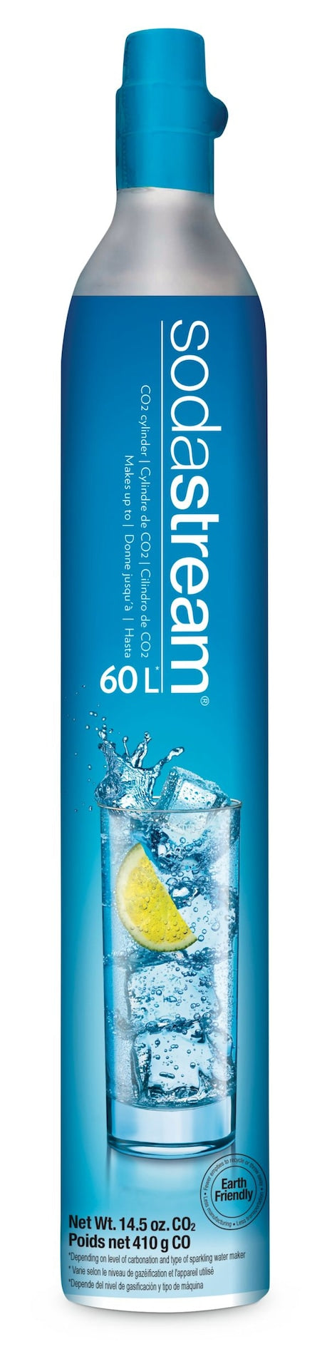 SodaStream CO2 Carbonating Cylinder, 60-L, Exchange Program V5