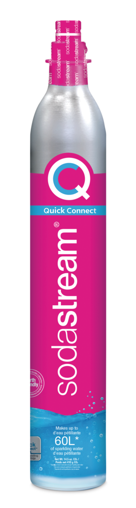 SodaStream CO2 Quick Connect Carbonator, 60-L, Exchange Program Y5