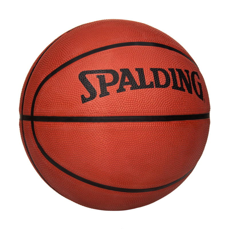 Spalding Outdoor Basketball, Size 7, Rubber, Orange S1
