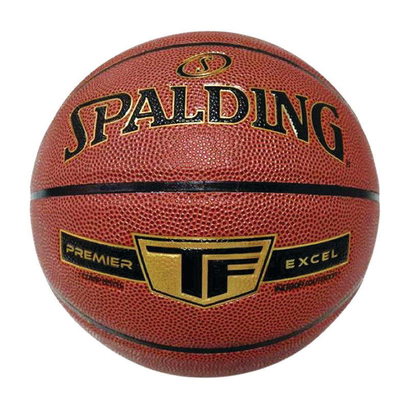 Spalding Premier Excel Indoor/Outdoor Composite Basketball, Official Size 7, 29.5-in C2