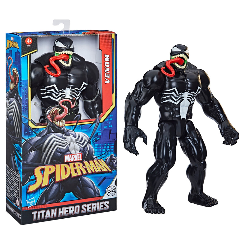 Spiderman Titan Deluxe Venom Action Figure for Ages 4+ I7