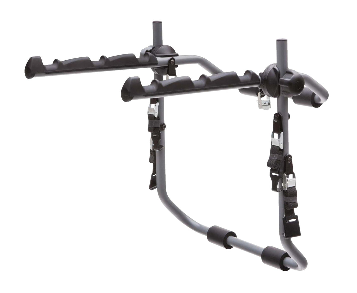SportRack SR3162 Back-Up 3-Bike Trunk Mount Bike Rack with 6 Adjustable Straps, Granite Grey