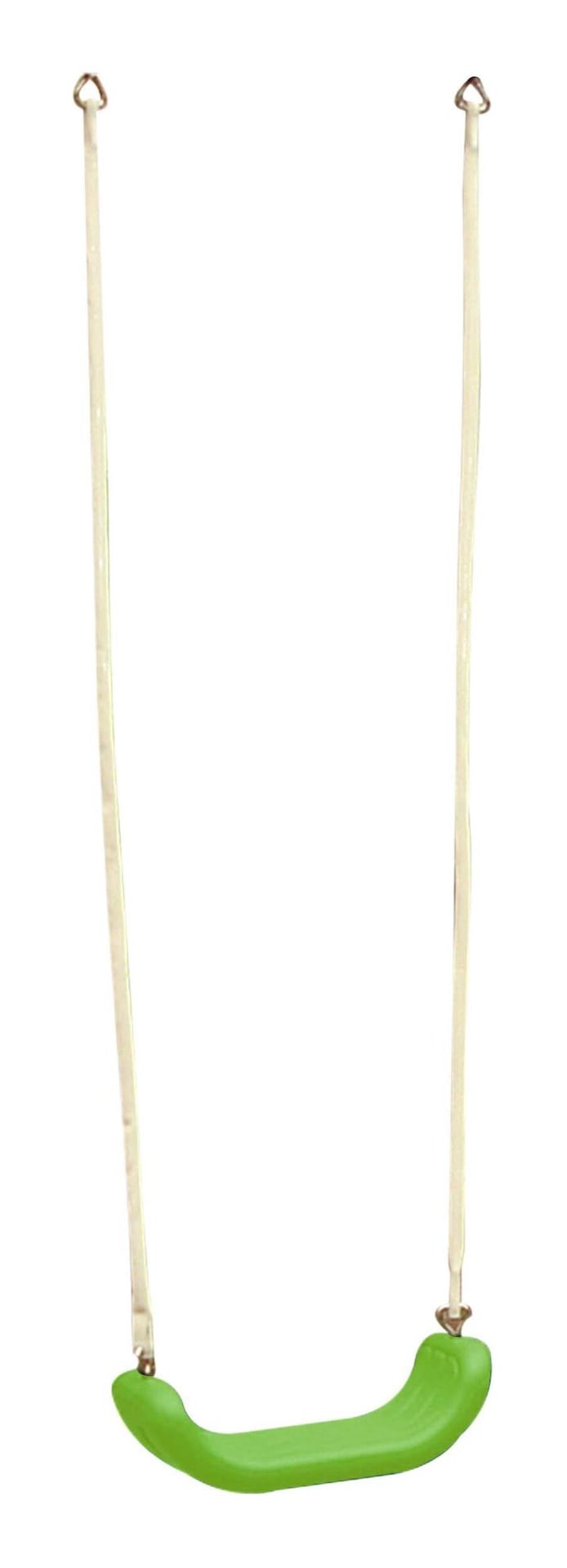 Sportspower Outdoor Replacement Swing Seat with Two Rings and a Rope, Ages 4+, Green Z4