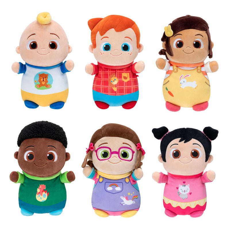 Squishmallows HugMees CoComelon Baby JJ Plush Doll, 10-inch Soft Plush Toy T7