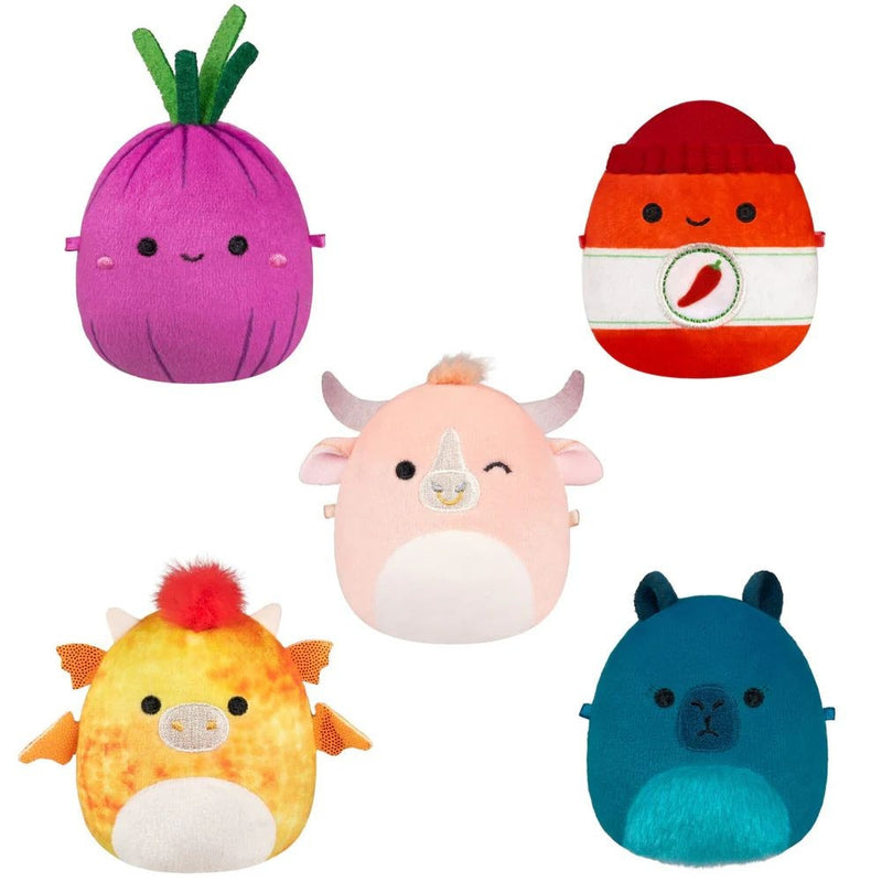 Squishmallows Micromallows Collectibles for Ages 3+, 5-pk U8