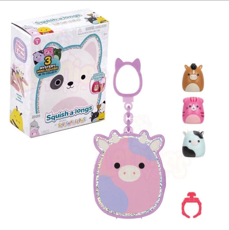 Squishmallows Squish A Longs Clip-On Blinds, Assorted Styles G9