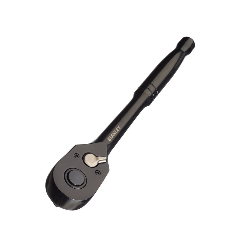 Stanley Professional Grade 1/2-in Drive Ratchet, Black Chrome Y8