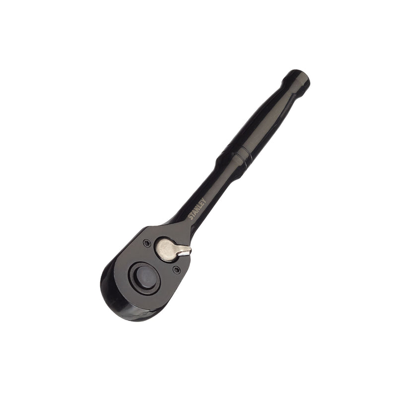 Stanley Professional Grade 3/8-in Drive Ratchet, Black Chrome J4
