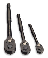 Stanley Professional Grade Black Chrome Ratchet Set, 3-pc