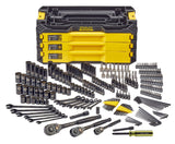 Stanley Professional Grade Black Chrome Socket Set, SAE/Metric, 236-pc