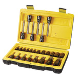 Stanley Professional Grade Black Chrome Torx Bit Socket Set, 26-pc, SAE/Metric