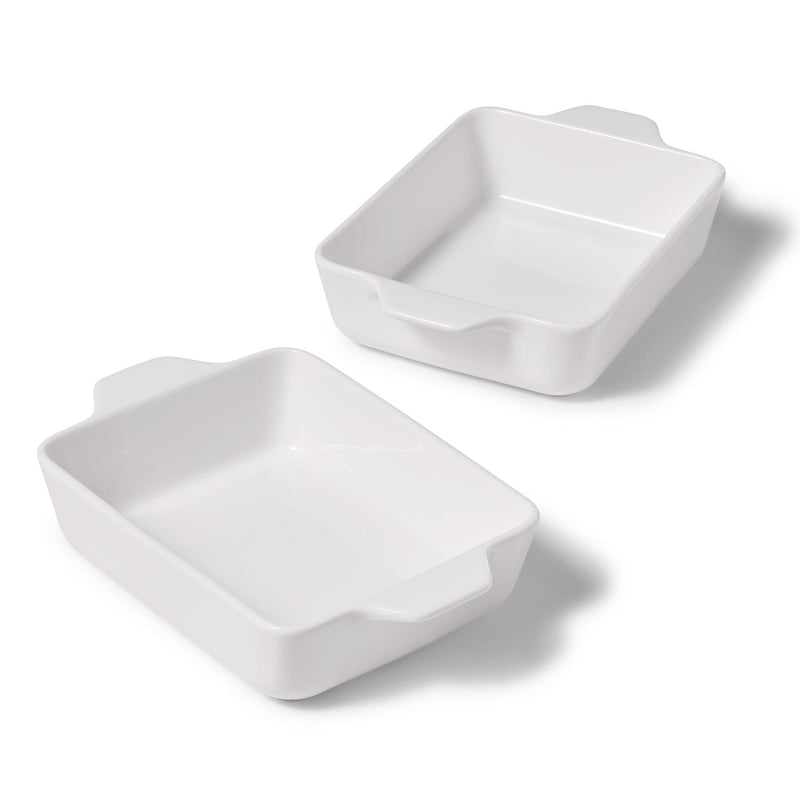 Starfrit Gourmet Bistro Cooking Dishes, 2 Piece, White O5