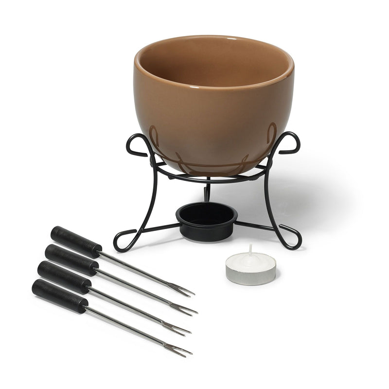 Starfrit Gourmet Bistro Fondue Set, 7 Piece I0