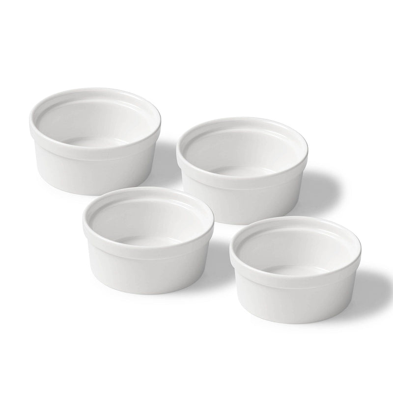 Starfrit Gourmet Bistro Ramekin, 4 Piece, White K0