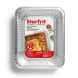Starfrit Medium Disposable Aluminum Rack Roaster with Board Lid