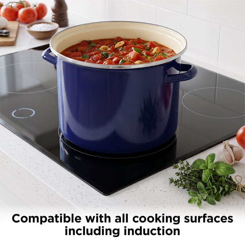 Starfrit Stock Pot, 2-pk, Navy F8