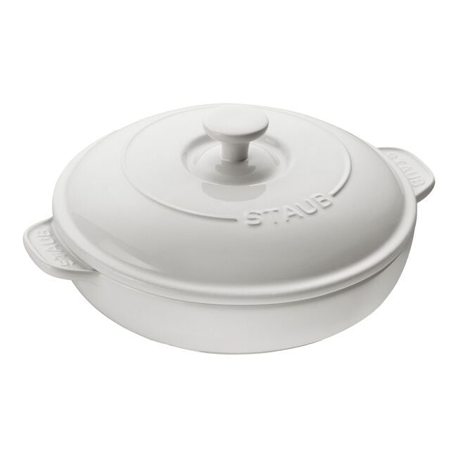 Staub Brie Baker White P1