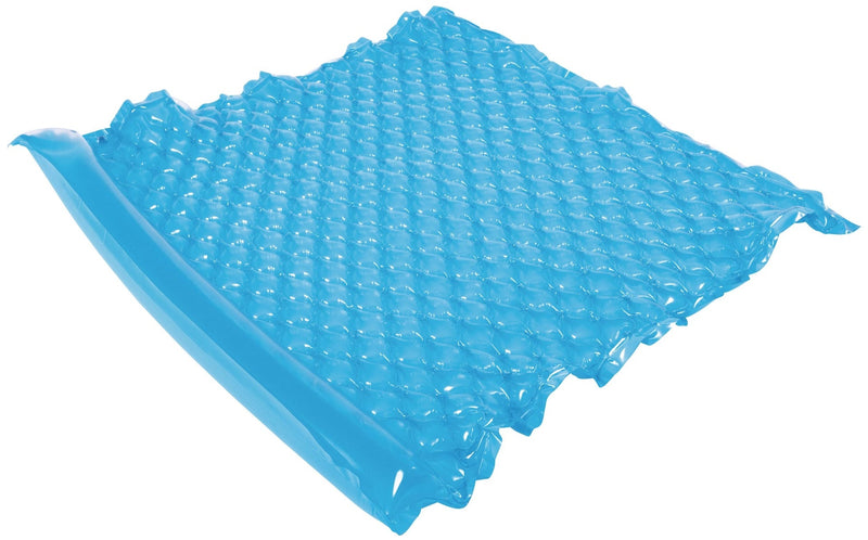 Stella and Finn Floating 2-Person Mat Pool Float/Lounger, Blue, 85 1/2 x 72-in C9