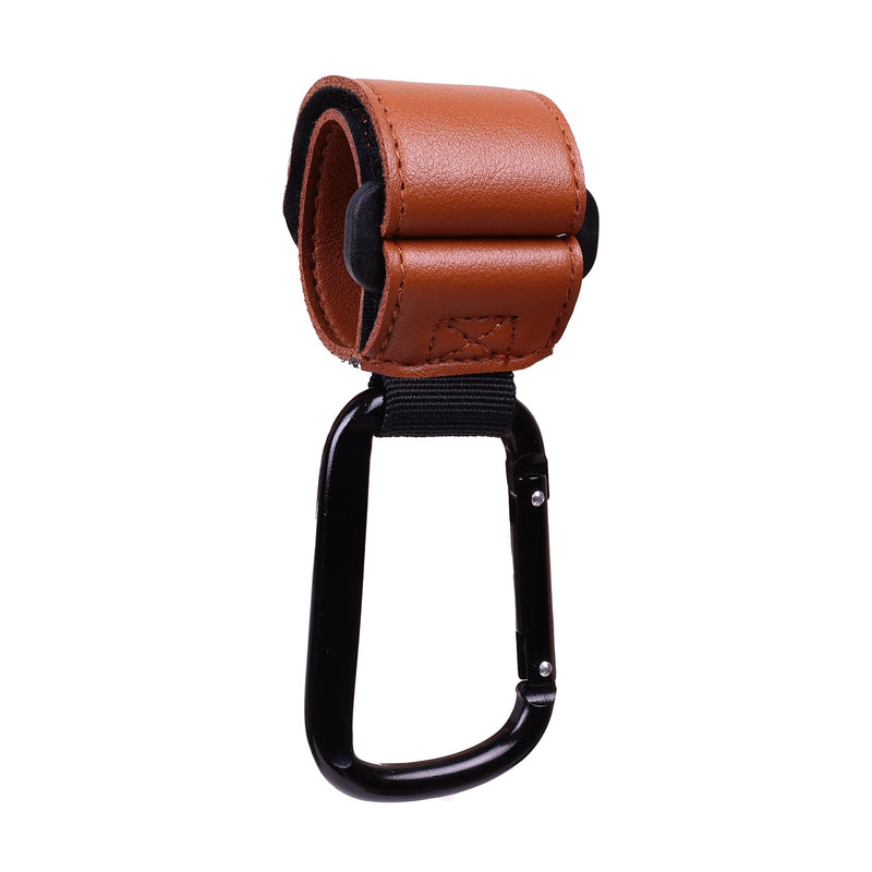 Stella and Finn Leather Aluminum Stroller Hook E9