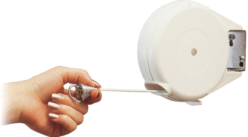 Strata Heavy Duty Retractable Clothesline for Indoor & Outdoor, 50-ft O6