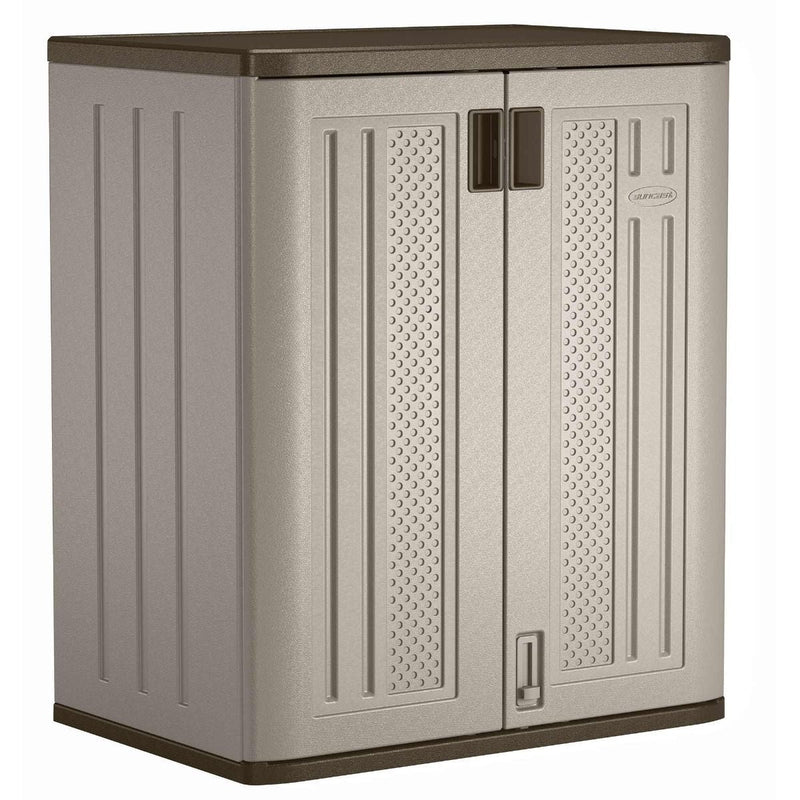 Suncast 2-Shelf Base Storage Cabinet, 75-lb Capacity P4
