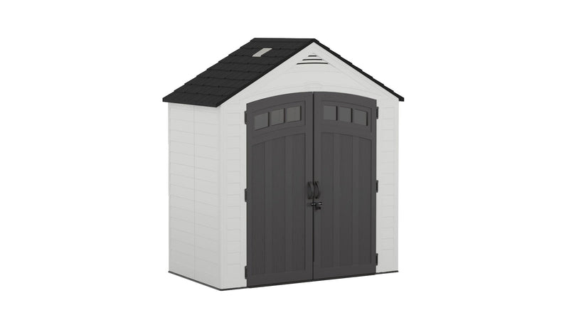 Suncast Vista 7x4-ft All-Weather Ice Cube Storage Shed W0