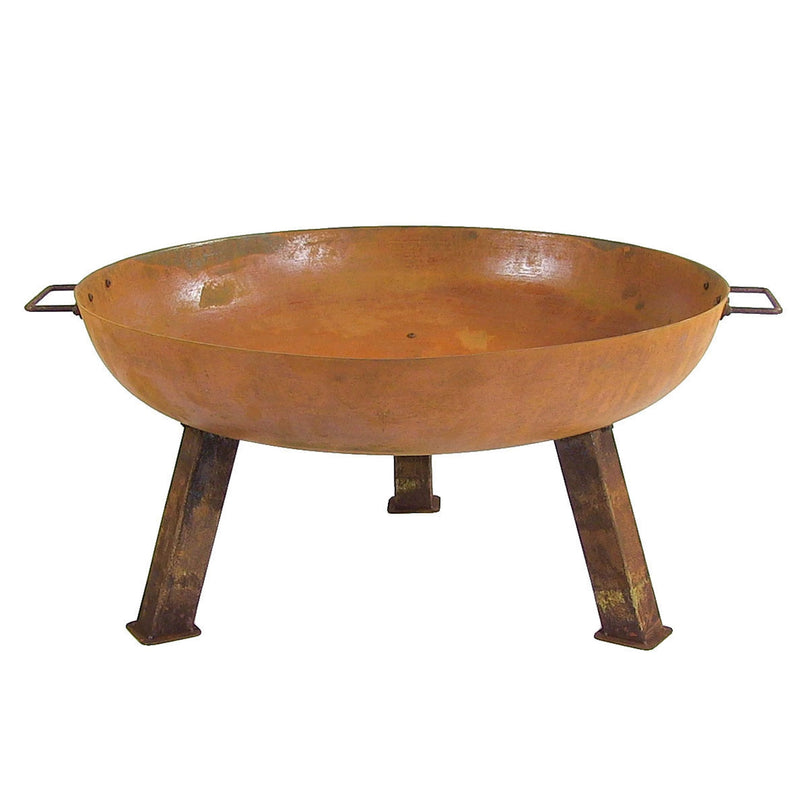 Sunnydaze Decor Rustic Cast Iron Fire Bowl, 30-in M6