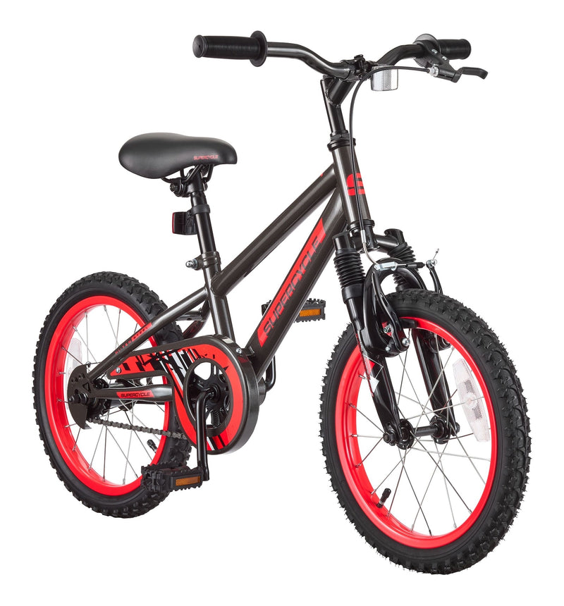 Supercycle Valley Mountain Kids' Bike with Front V Brakes, 16-in Q4
