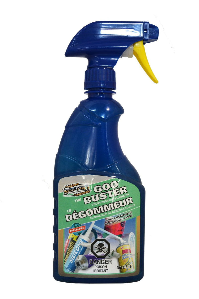 Surf-Pro The Goo Buster Multi-Purpose Sticky Residue, Glue & Adhesive Remover, 475-mL S0