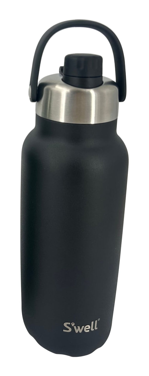 S'well Explorer Vacuum Insulated Stainless Steel Portable Water Bottle with Chug Lid, Assorted Colours, 32-oz C4
