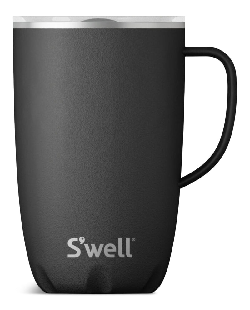 S'well Vacuum Insulated Stainless Steel Portable Travel Tumbler, 16-oz, Various Colours, with Handle T5