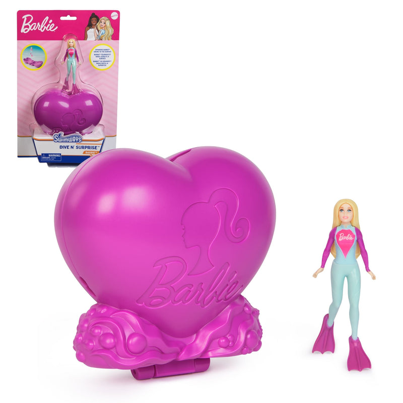 Swimways Licensed Character Ariel Dive N' Surprise Pool Toy, Ages 5+, Assorted S8