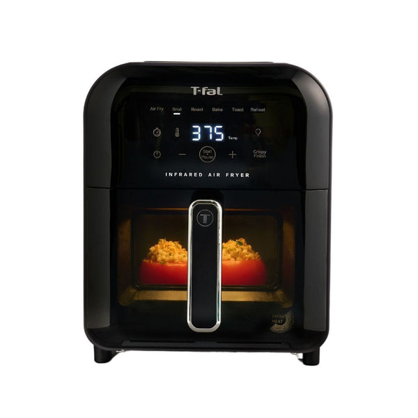 T-fal 7-in-1 Infrared Air Fryer, No Pre-heating Required, 6.3-qt H0