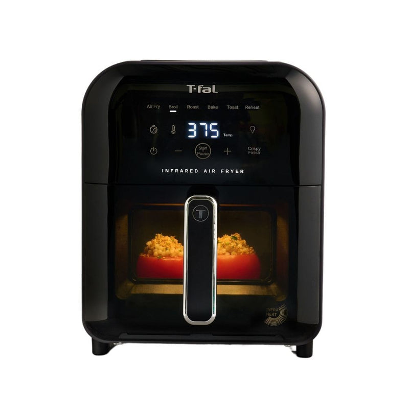 T-fal 7-in-1 Infrared Air Fryer, No Pre-heating Required, 6.3-qt H0