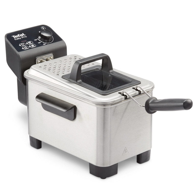 T-fal Easy Pro Deep Fryer, Stainless Steel, 3L O7