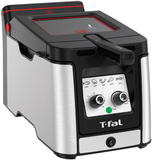 T-fal Odorless Deep Fryer, Stainless Steel, 3.5-L Y7
