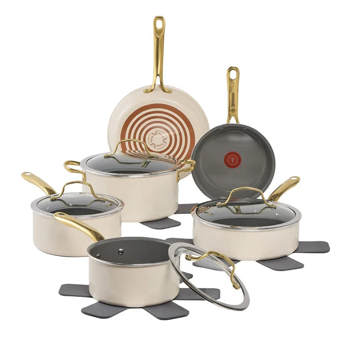 T-fal Preserve Ceramic Cookware Set, 13-piece V2