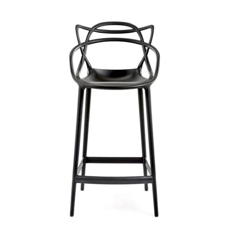 Take Me Home Black Molded Polypropylene Keeper Stool N1