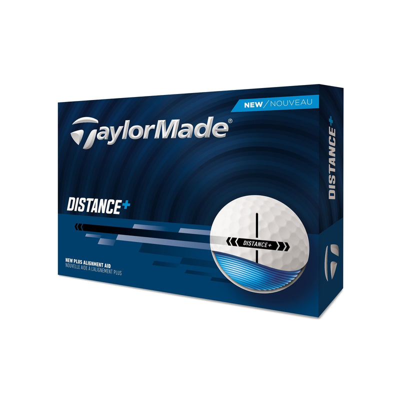 TaylorMade Distance+ Golf Balls, 12-pk, White Q7