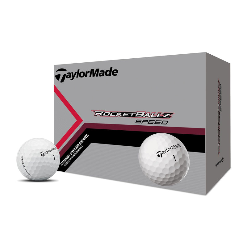 TaylorMade Rocketballz Speed Golf Balls, 24-pk, White S4