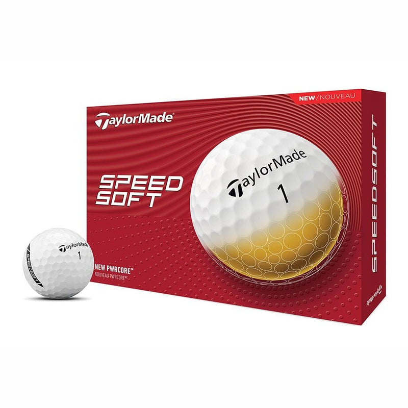 TaylorMade SpeedSoft Golf Balls, 12-pk F0