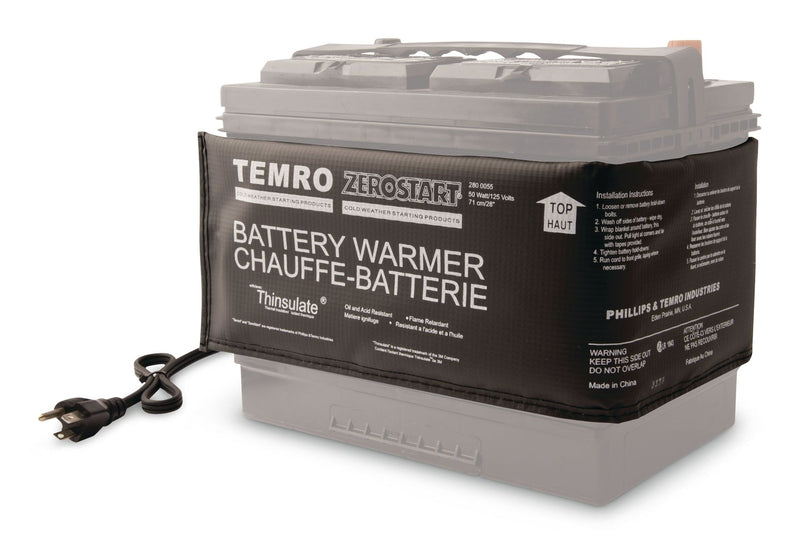 Temro Zerostart 2800055 Battery Warmer/Blanket, 50W, 28-in O1
