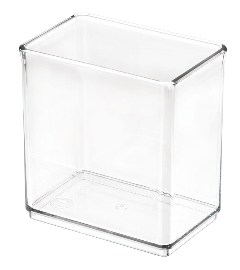 The Home Edit by iDESIGN Clear Stackable Deep Organizing Storage Bin, 1-L I8