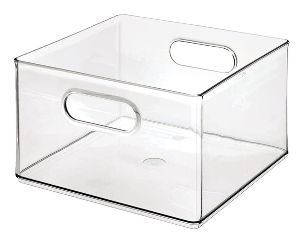The Home Edit by iDESIGN Clear Stackable Organizing Storage Bin, 8.2-L K1