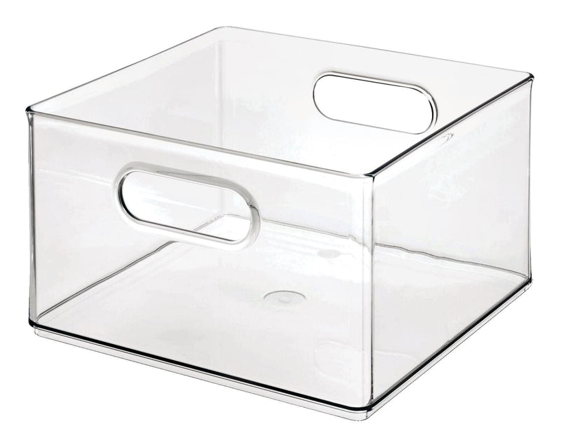 The Home Edit by iDESIGN Clear Stackable Organizing Storage Bin, 8.2-L K1