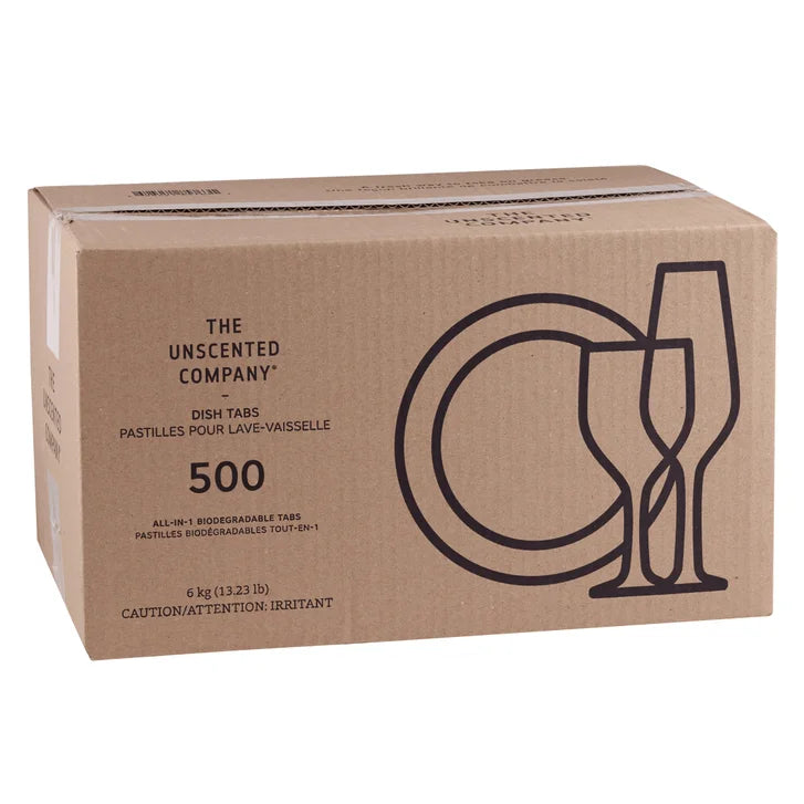 The Unscented Company Dishwasher Detergent, 500-count Y9