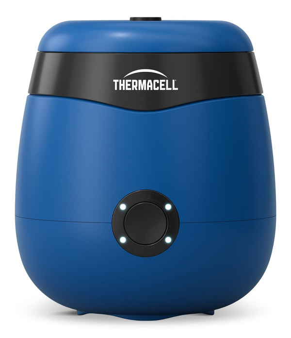 Thermacell E-ZoneGuard Patio Rechargeable Mosquito Repeller with 12-Hr Refill and 5.5-Hr Battery, Royal Blue T4