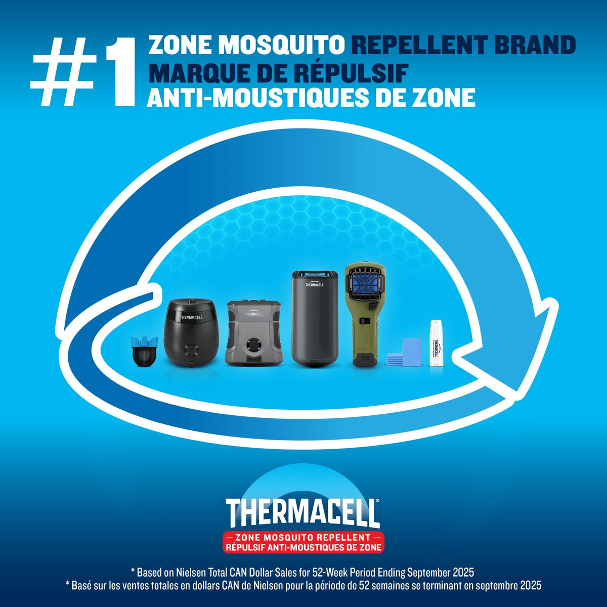 Thermacell E55 Mosquito Repellent with 36 Hour Refill, 2-pk