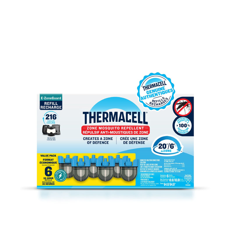 Thermacell Rechargeable 216 Hour Refill Bulk Pack, 6 36-Hour Refills Q0
